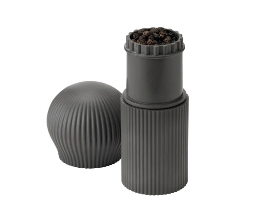 Stelton Salz- und Pfeffermühlenset CHEFFY in Farbe chalk & grey