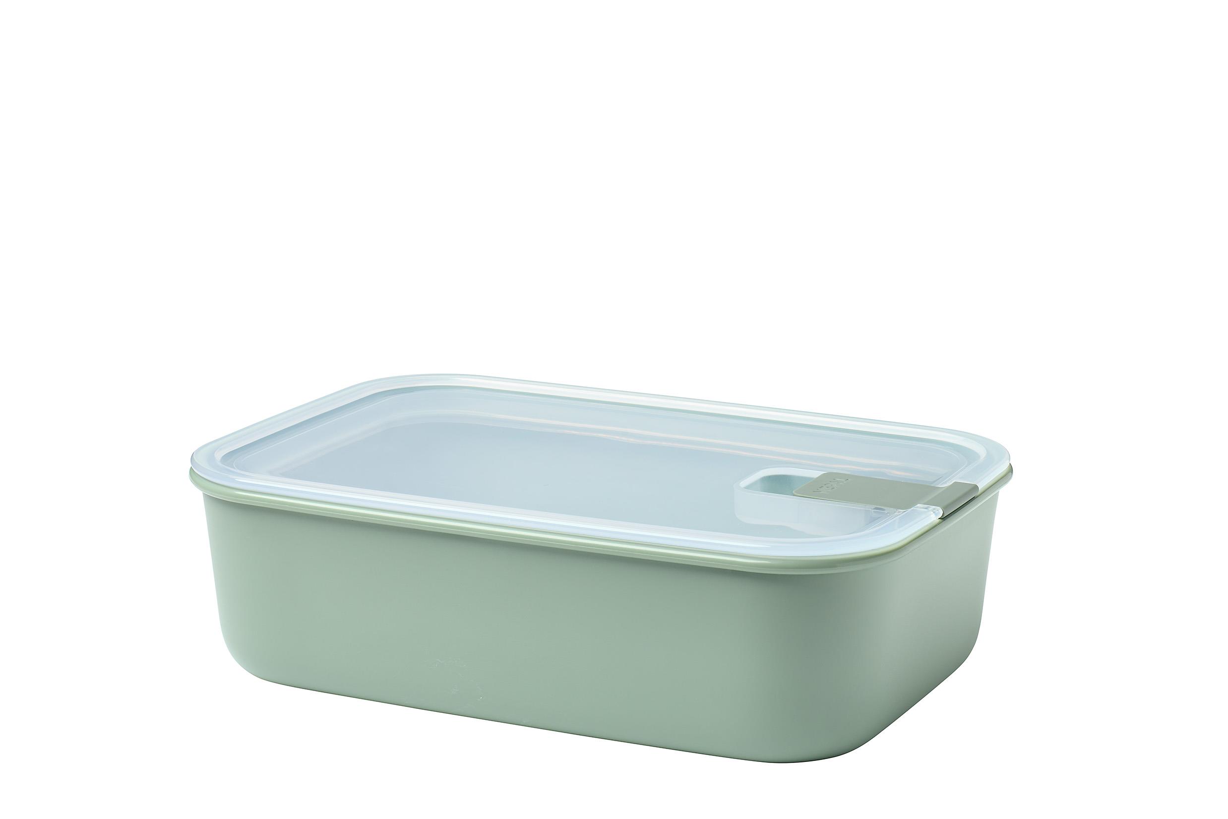 Mepal Frischhaltedose Easyclip1500ml EASYCLIP ca. B23,8 H7 T16,7 cm in Nordic Sage Mepal Frischhaltedose Easyclip1500ml EASYCLIP ca. B23,8 H7 T16,7 cm in Nordic Sage, lunchbox, storage, rectangle, plastic, lid