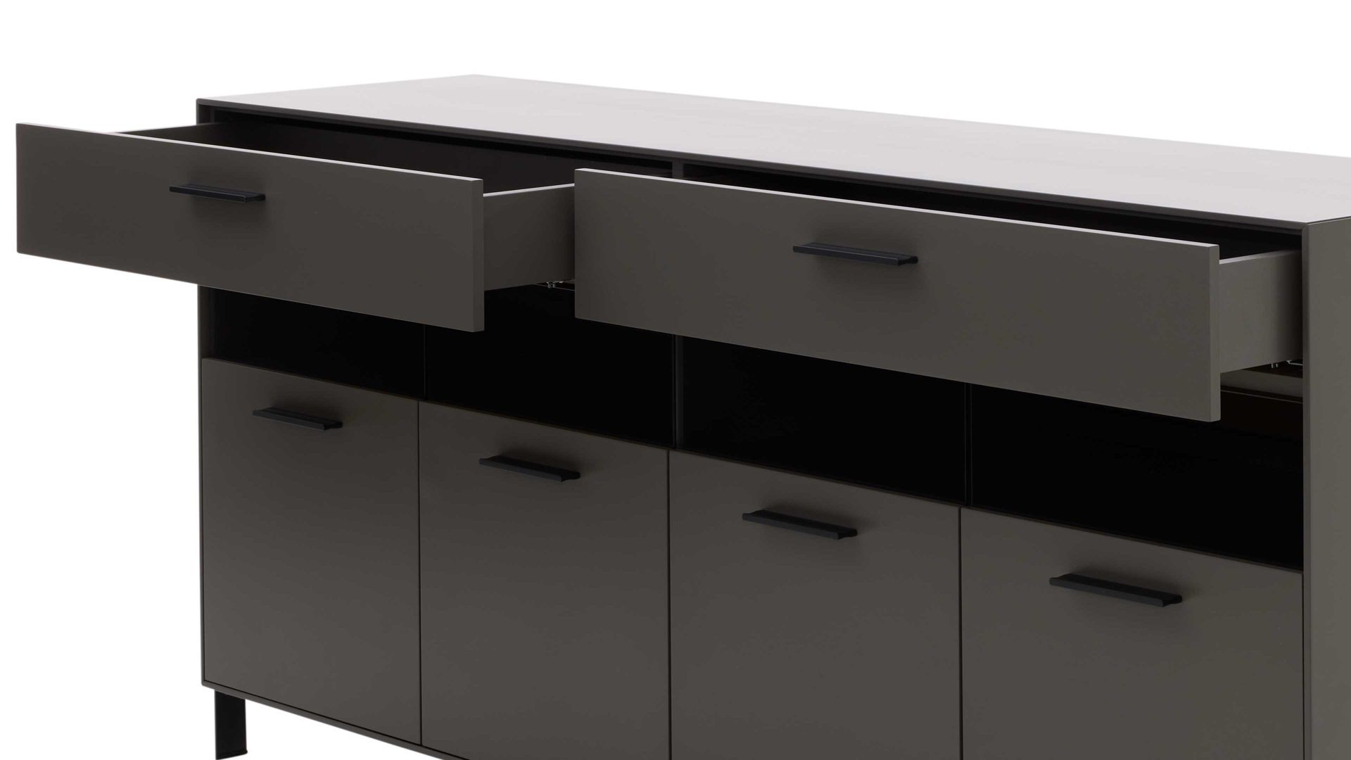 Interliving Sideboard IL2030 in Wolfram grey lackiert Sideboard