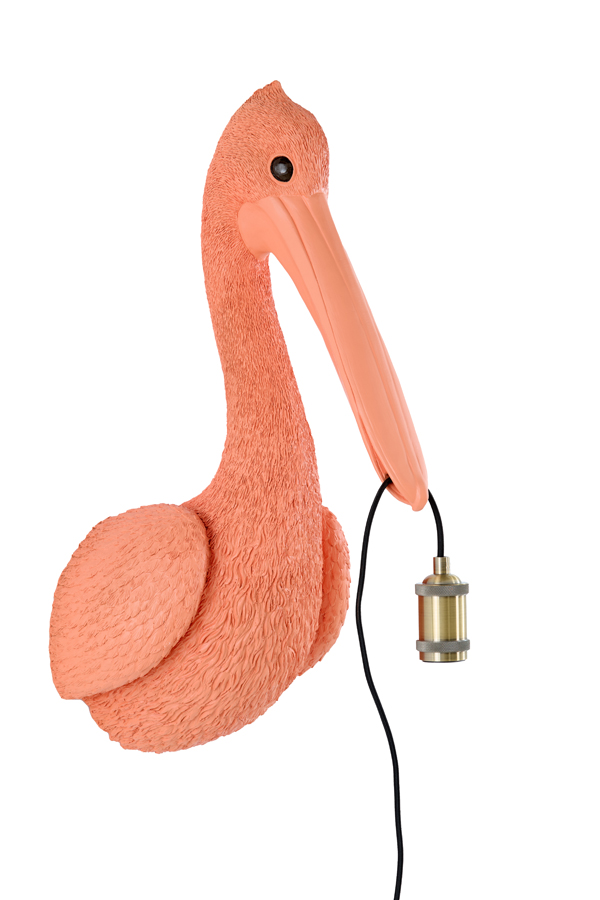 Light & Living Wandleuchte PELICAN in Farbe koralle Light & Living Wandleuchte PELICAN in Farbe koralle, Tier, Schnabel, Vogel