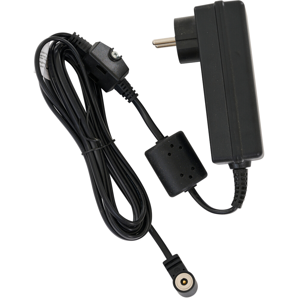 Tisch TALINA ca. 220x100cm in Farbe anthrazit, ferro, Netzteil, Stromversorgung, Kabel, Stecker, Adapter