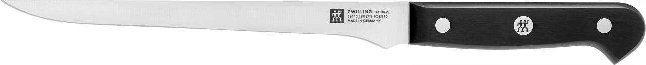 Zwilling Filiermesser GOURMET in Farbe Metallfarben/schwarz