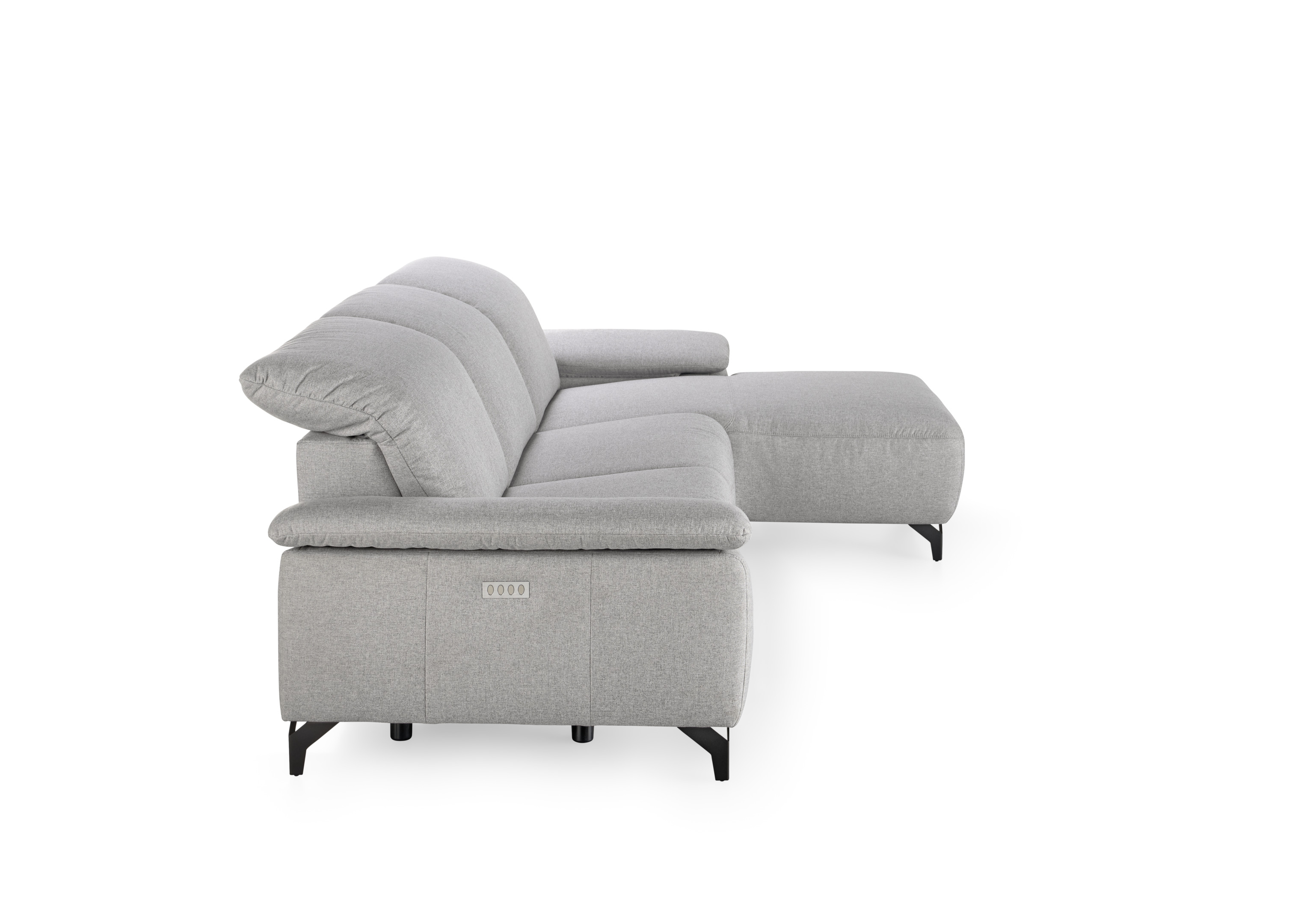 Musterring Polsterecke MR 370 ca. 280x180cm in Stoff Melrose platin Musterring Polsterecke MR 370 ca. 280x180cm in Stoff Melrose platin