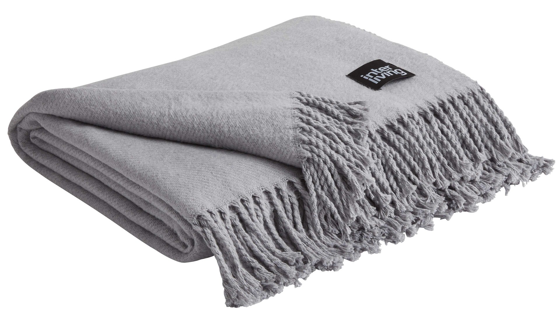 Interliving Wohndecke IL-9109 ca. 150x200cm in Farbe silver