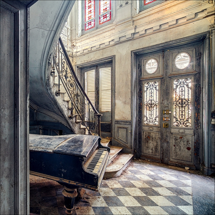 PRO ART Alu-Art 98x98cm Lost House