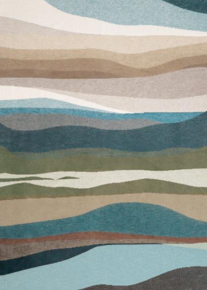 Wohndecke 150x200cm in Iceland Horizon, Dekoration für Zuhause, Teppich