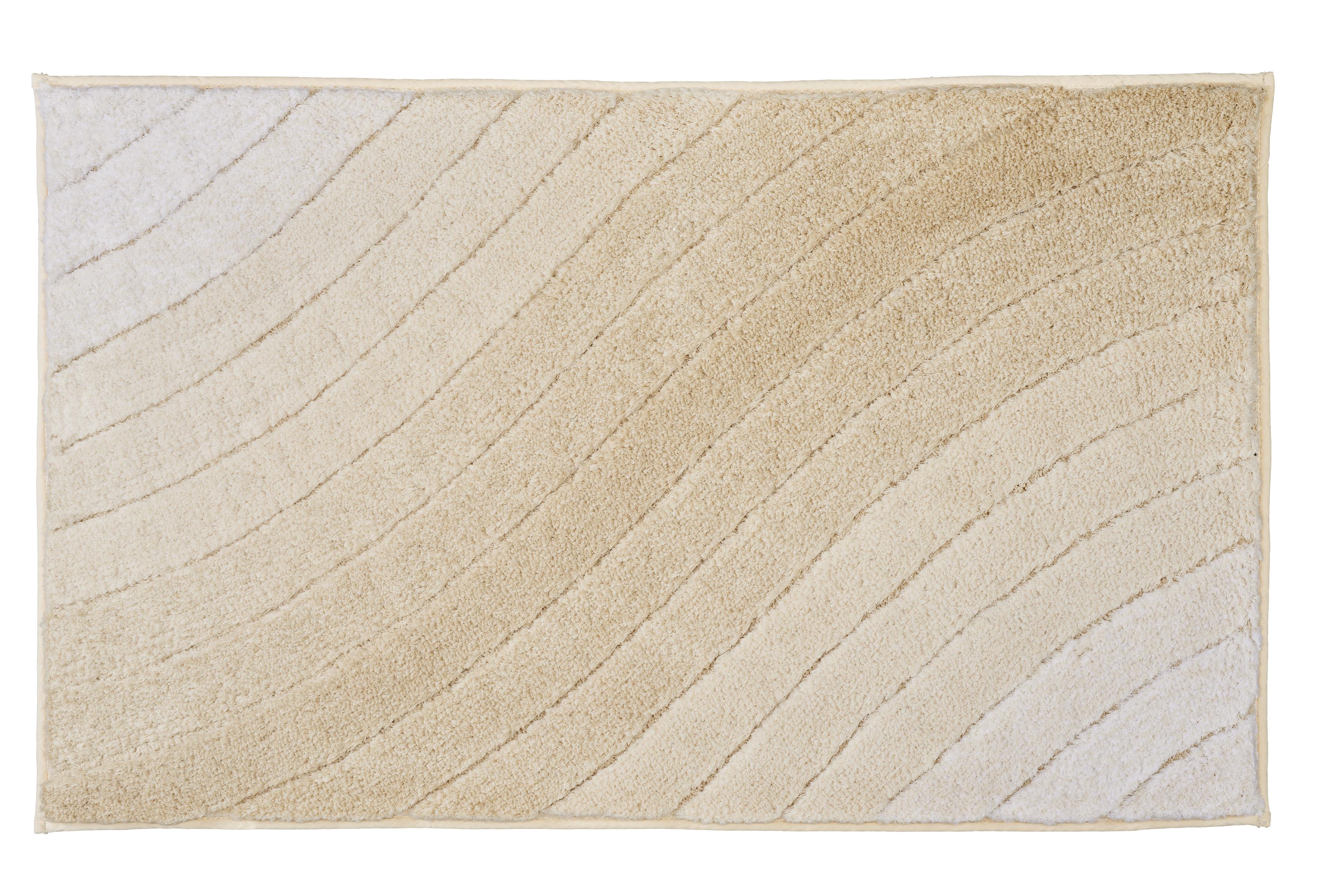 Kleine Wolke Badteppich TENDER ca. 60x100cm in Farbe Sandbeige