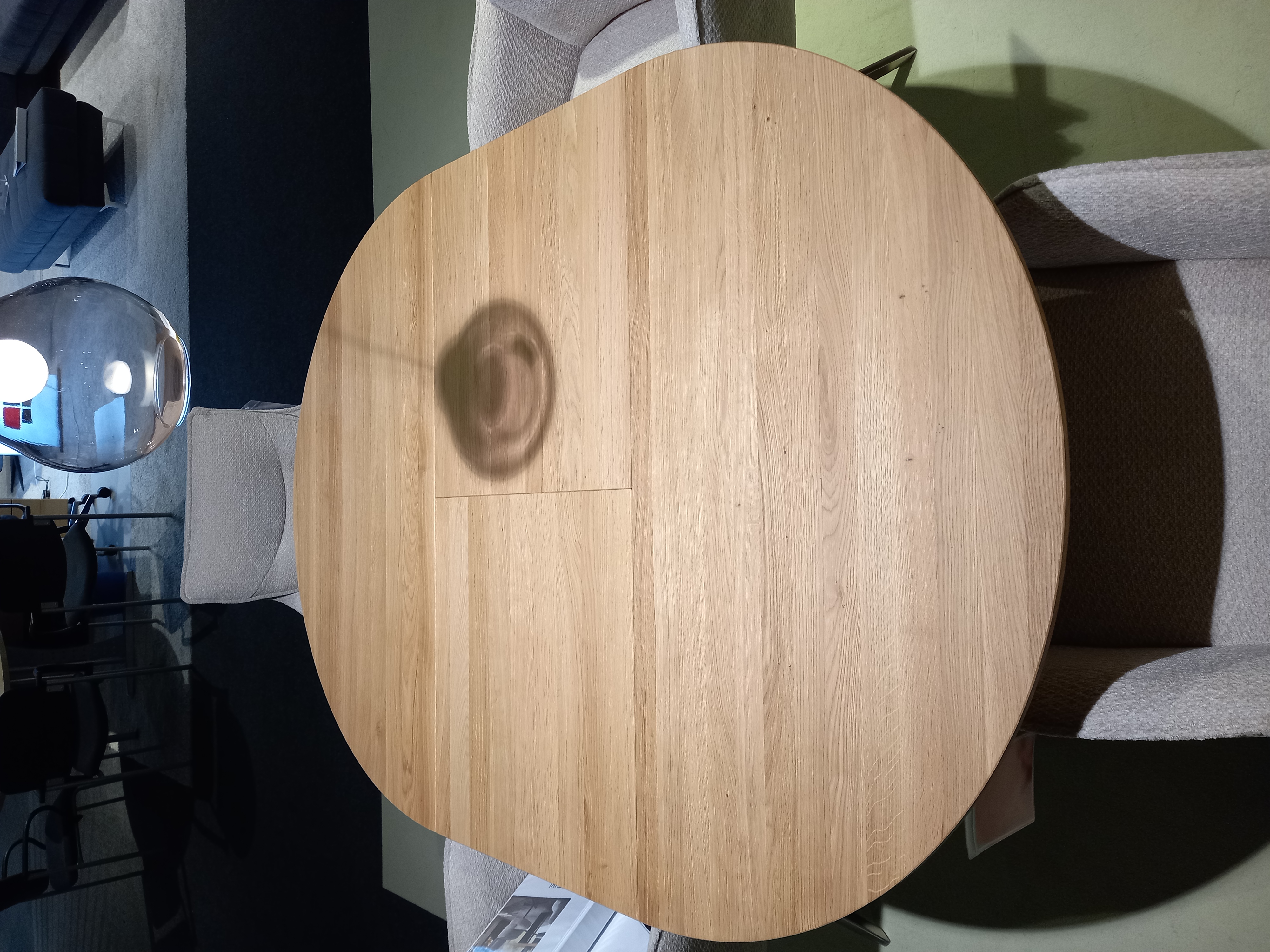 Wöstmann Esstisch RONDO ca. 115-165 cm in Wildeiche Natur-Effekt-Lack Wöstmann Esstisch RONDO ca. 115-165 cm in Wildeiche Natur-Effekt-Lack, Moebel, Tabelle, Tischplatte, Innenarchitektur, Holz