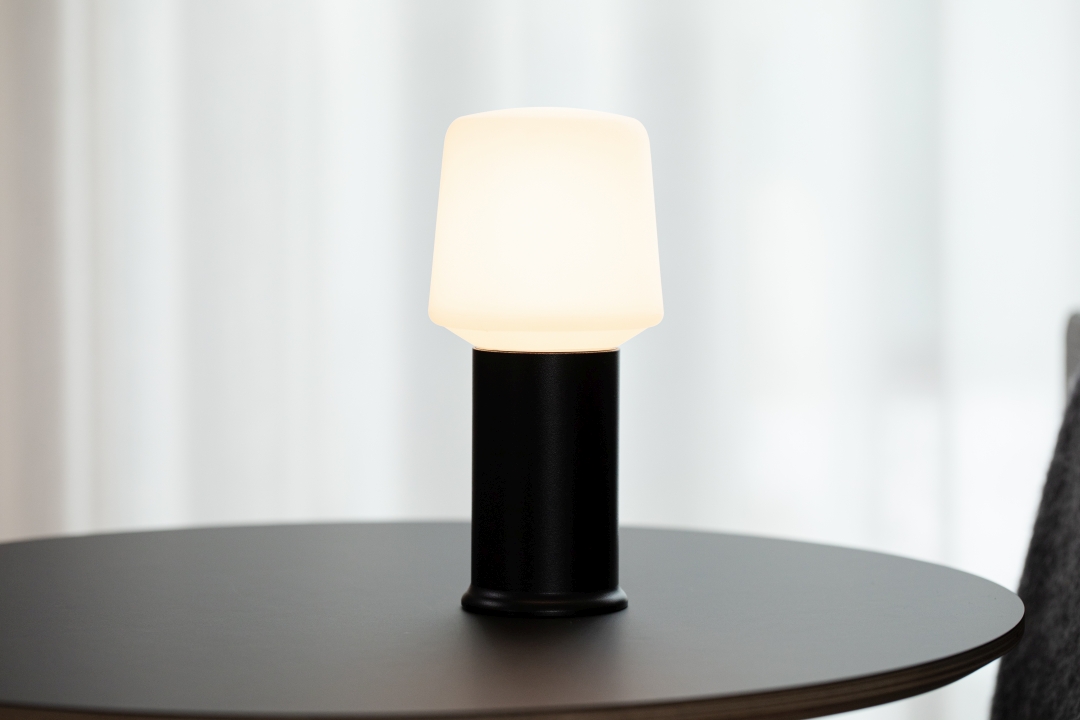 SACKit Lampenbasis LONDON in Farbe Black