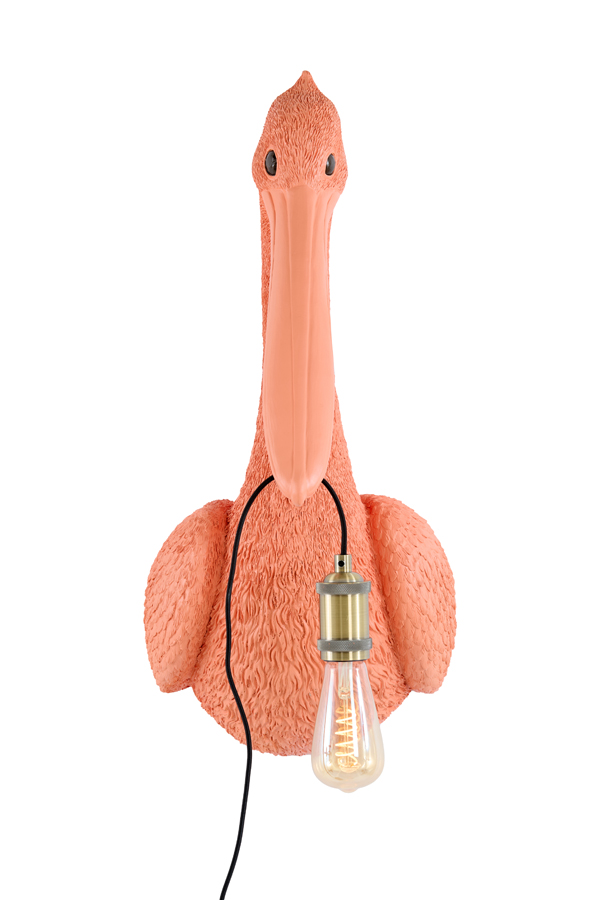 Light & Living Wandleuchte PELICAN in Farbe koralle Light & Living Wandleuchte PELICAN in Farbe koralle, Licht, Rauchrohr