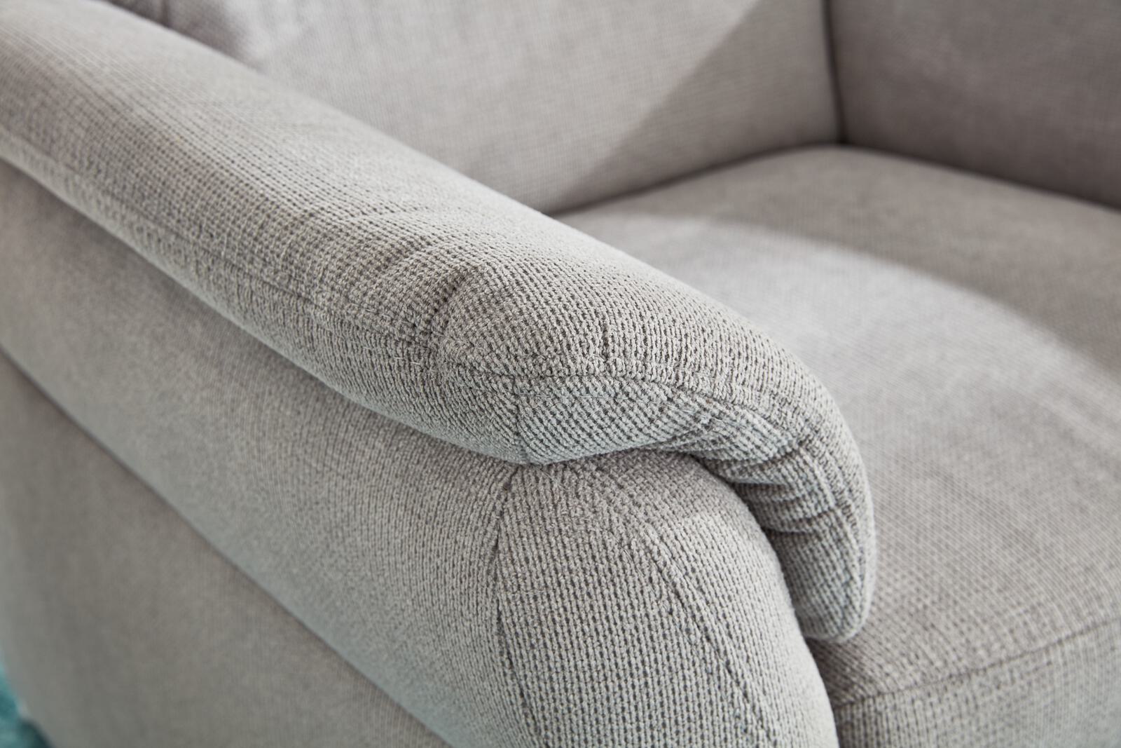 Modulmaster Wohnlandschaft MM-PP1013 Q+ ca. 253x273cm in Stoff Belle silver