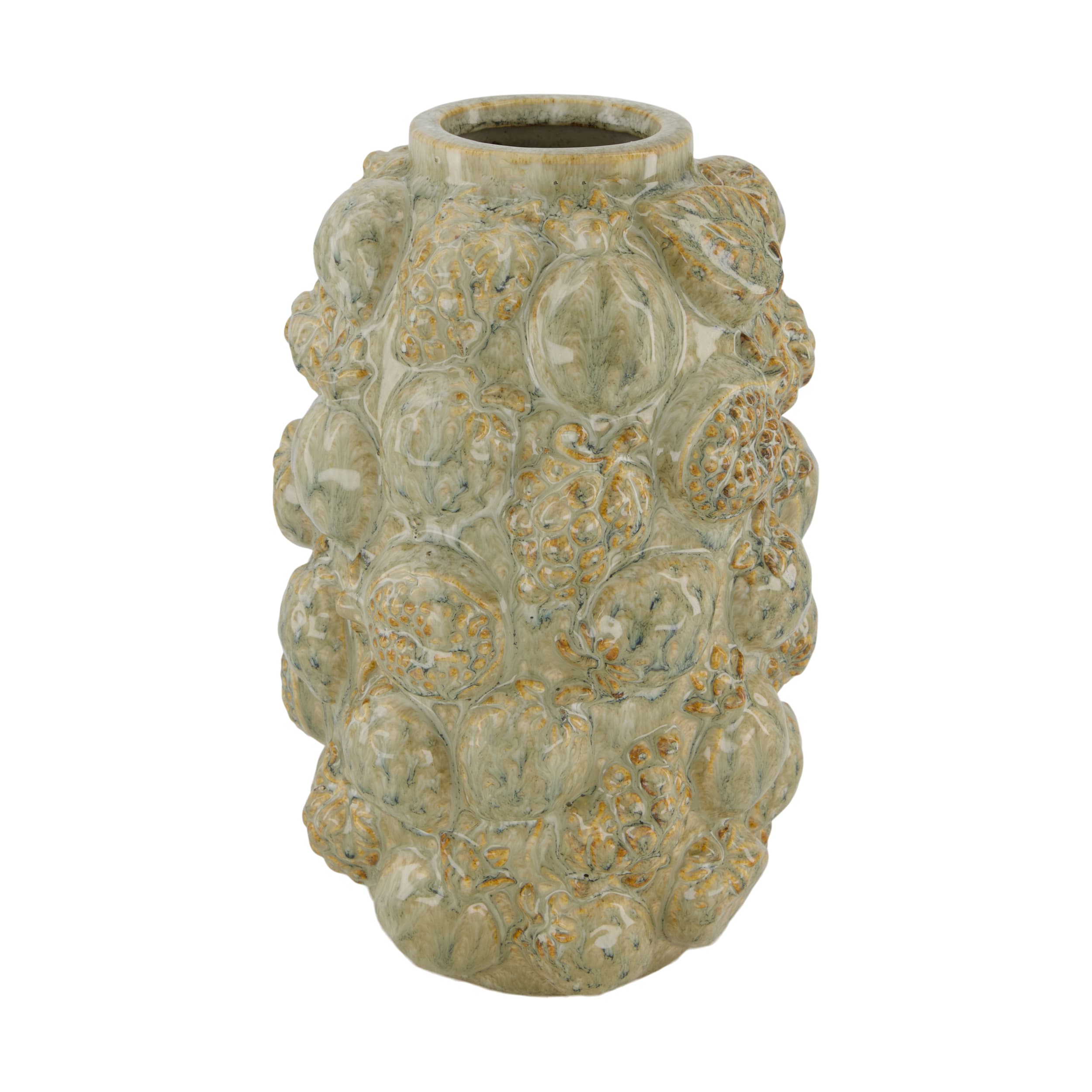 Dijk Natural Collections Vase in Farbe grün Dijk Natural Collections Vase in Farbe grün, Krug, Töpferei, Vase, Kunst, Porzellan