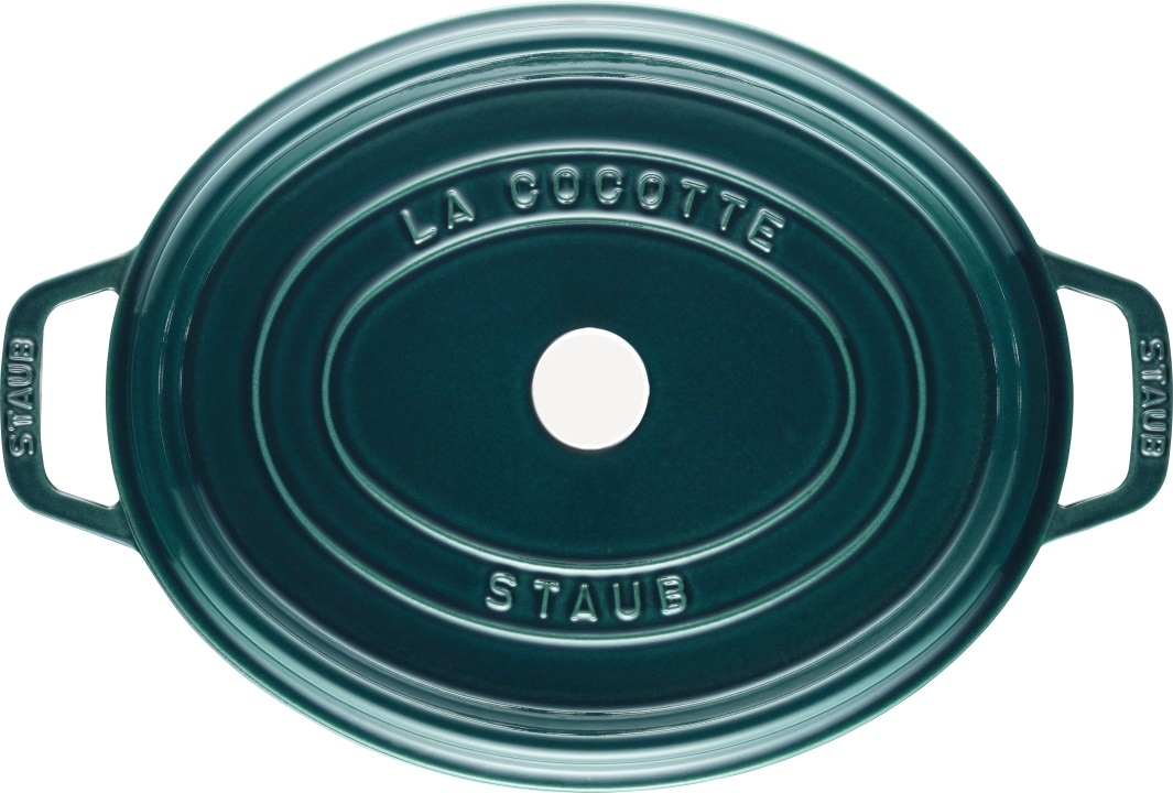 staub La Cocotte Bräter 31cm oval in La-Mer 