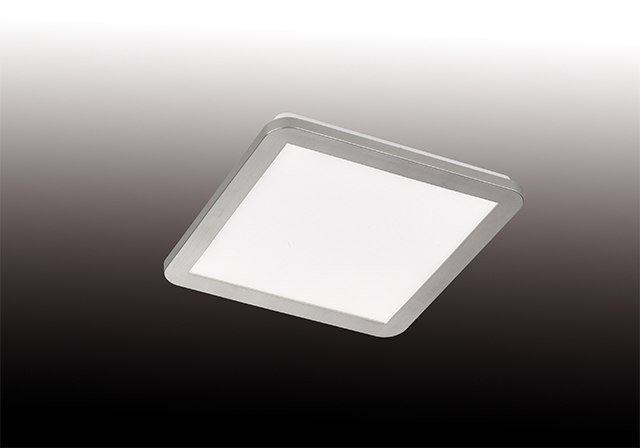 Fischer & Honsel LED-Deckenleuchte GOTLAND 1-flammig in Farbe Nickel matt/Acrylglas weiß Fischer & Honsel LED-Deckenleuchte GOTLAND in Nickel matt/Acrylglas weiß