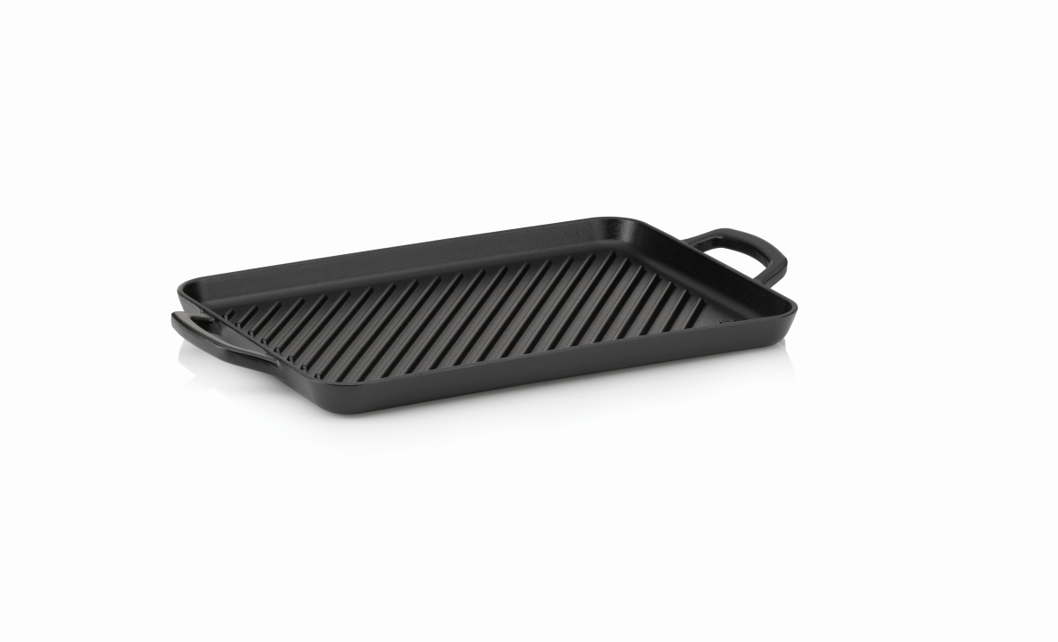 Kela Grillplatte CALIDO ca. 35x25cm in Gusseisen schwarz