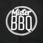 Schürze Mister BBQ BBQ in Baumwolle,Polyester bedruckt