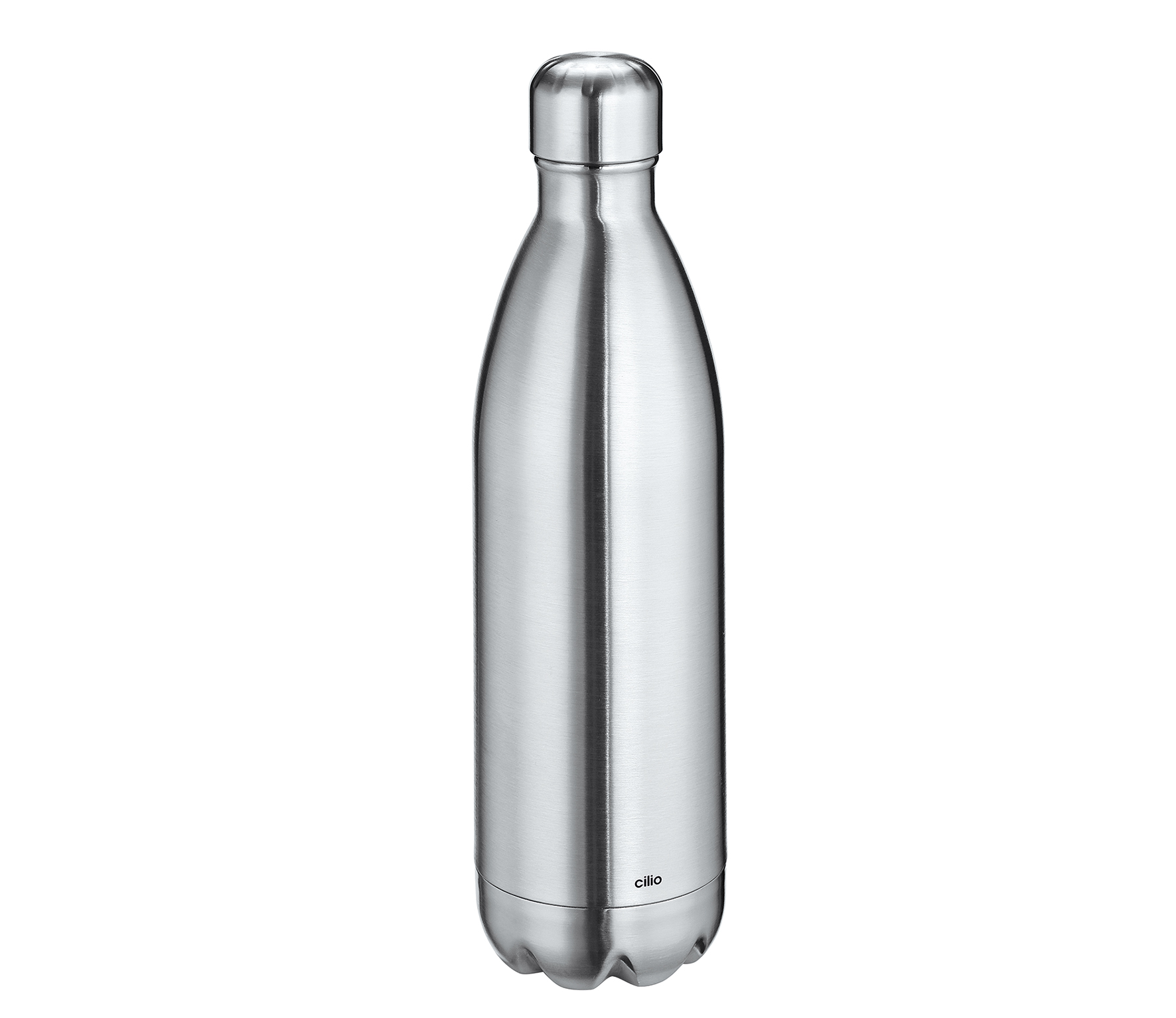 Küchenprofi Isoliertrinkflasche Elegante in Edelstahl, Silber