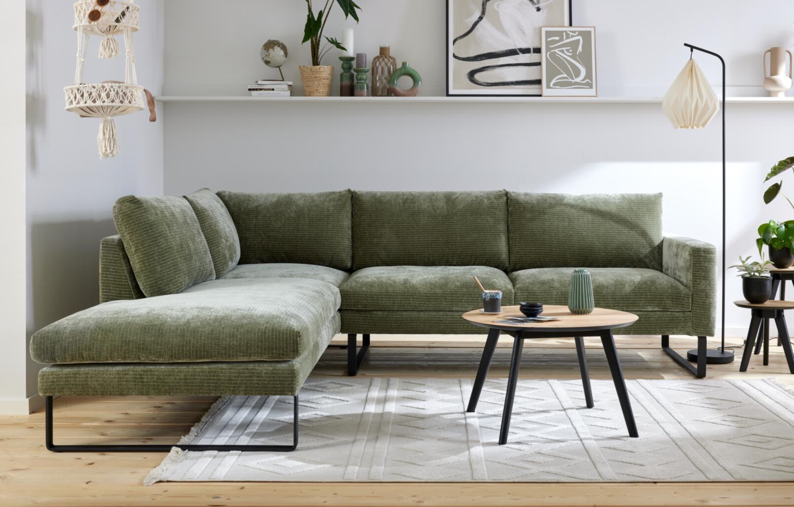 Roomio Polstergrupe NO. 4105 ca. 221x264cm in Stoff Monty turtle