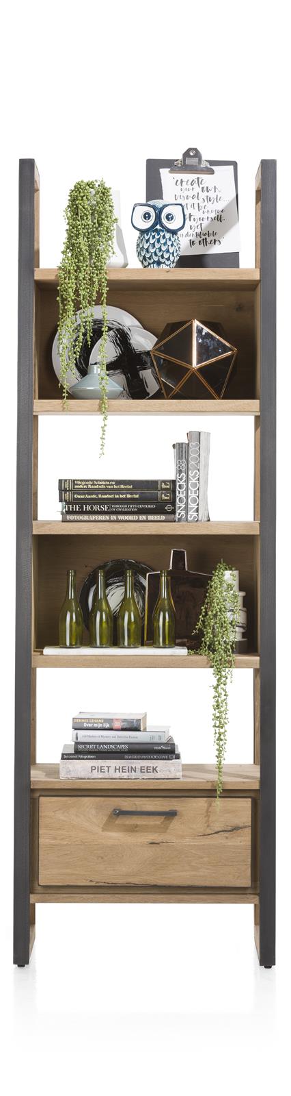 Henders & Hazel Bücherregal Metalo in Railway brown