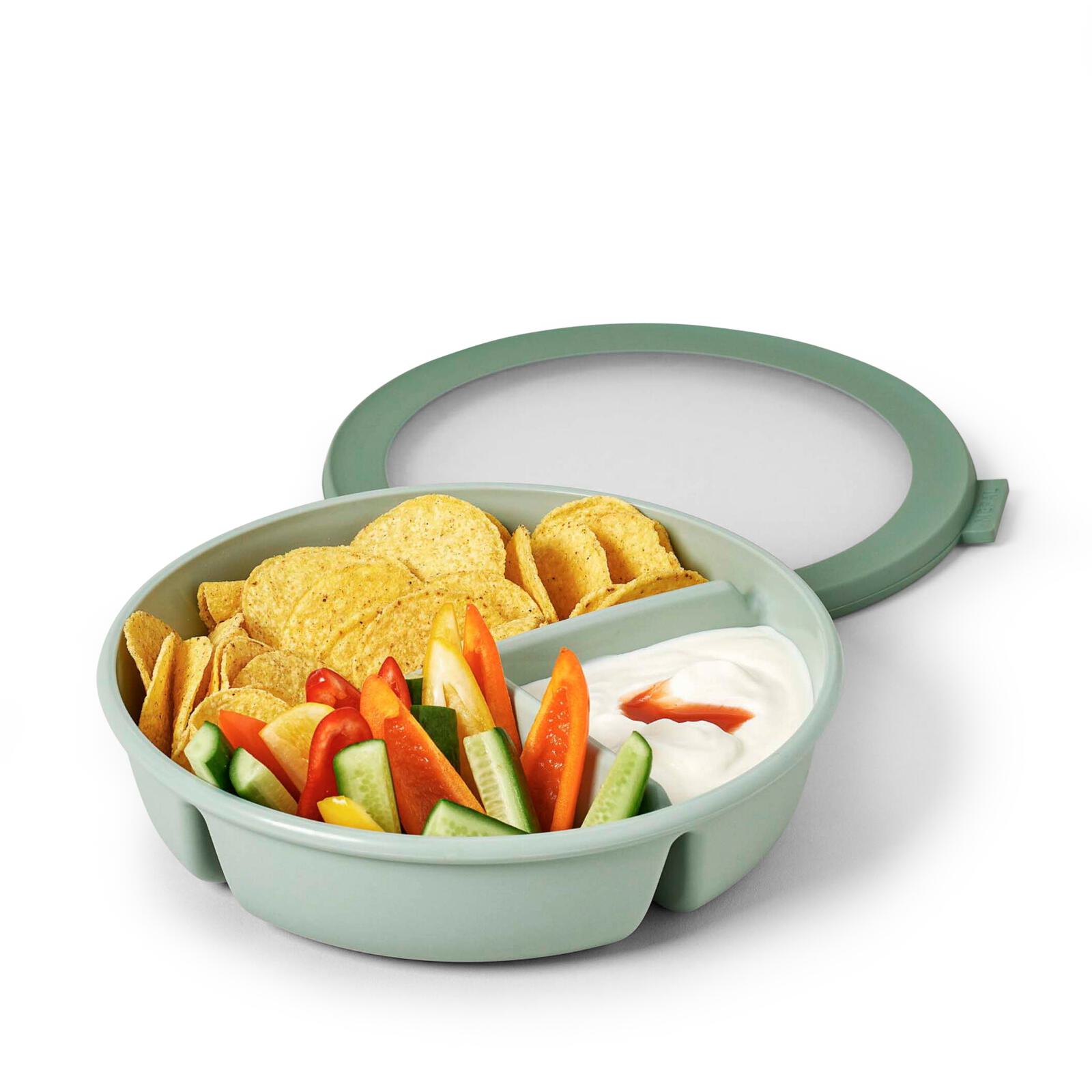 Mepal Bento Bowl Cirqula 250+250+500 ml in Farbe Nordic Sage