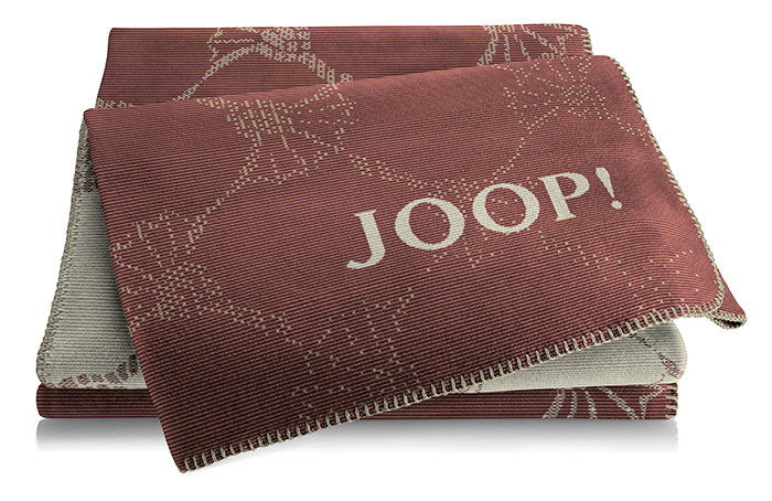 JOOP! Decke CF ca. 150x200cm in Farbe Rouge