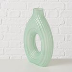Boltze Vase Tiffy in Farbe Glas lackiert hellgrün