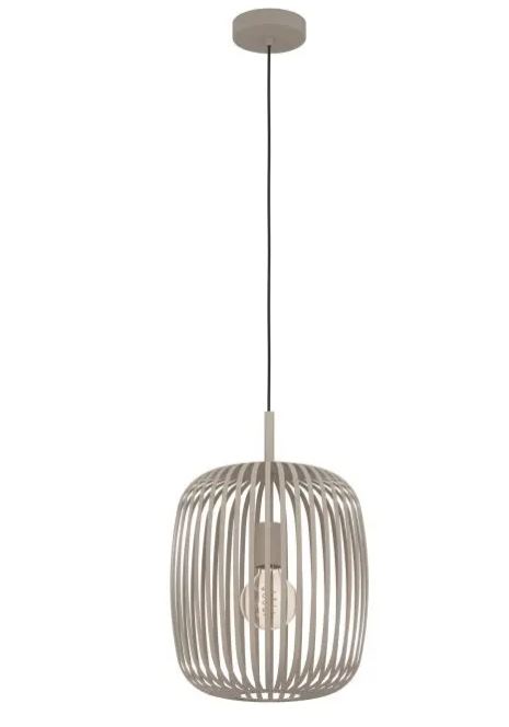 Eglo Leuchten Hängeleuchte ROMAZZINA in Stahl sandfarben Eglo Leuchten Hängeleuchte ROMAZZINA in Stahl sandfarben, Lampe, Kronleuchter