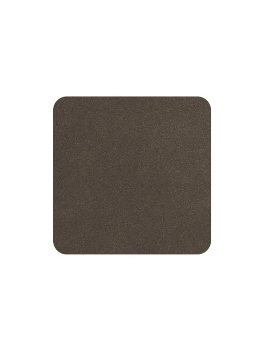 ASA Selection 4er-Set Untersetzer Soft Leather in Farbe braun