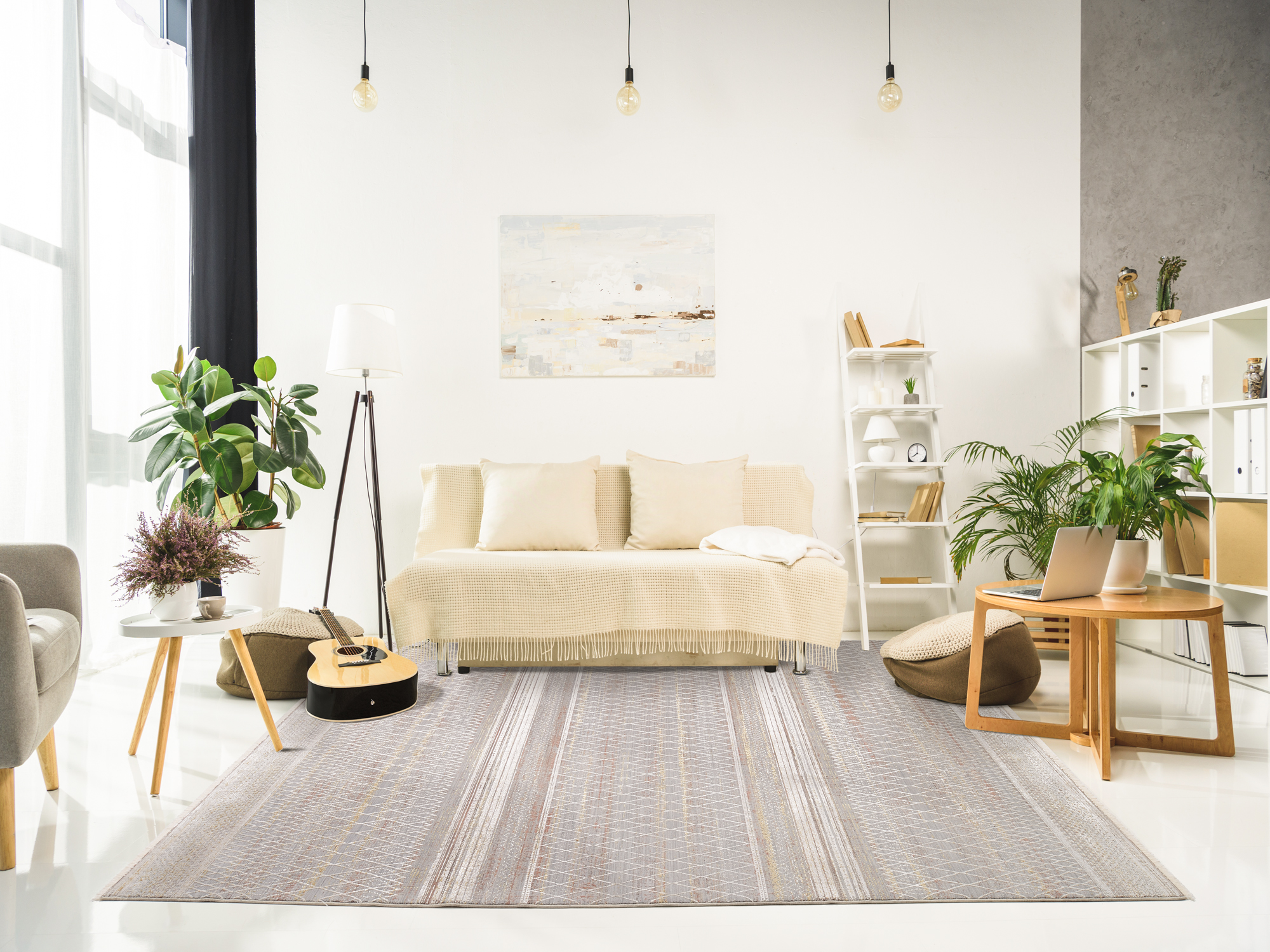 OCI Webteppich Freya Stripe ca. 140x190 cm