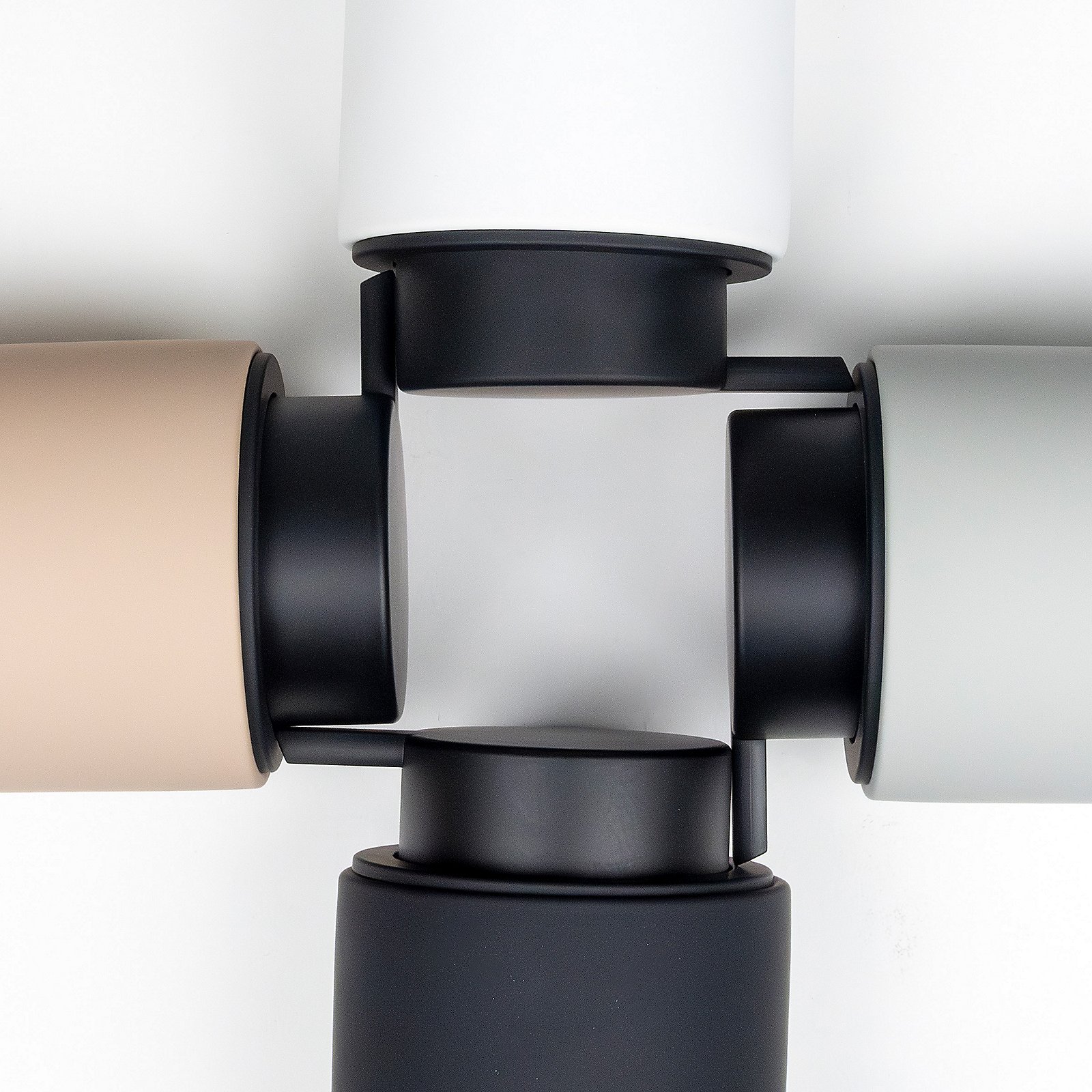 Kela Seifenspender Sana SANA in beige, Lampe, Klebeband