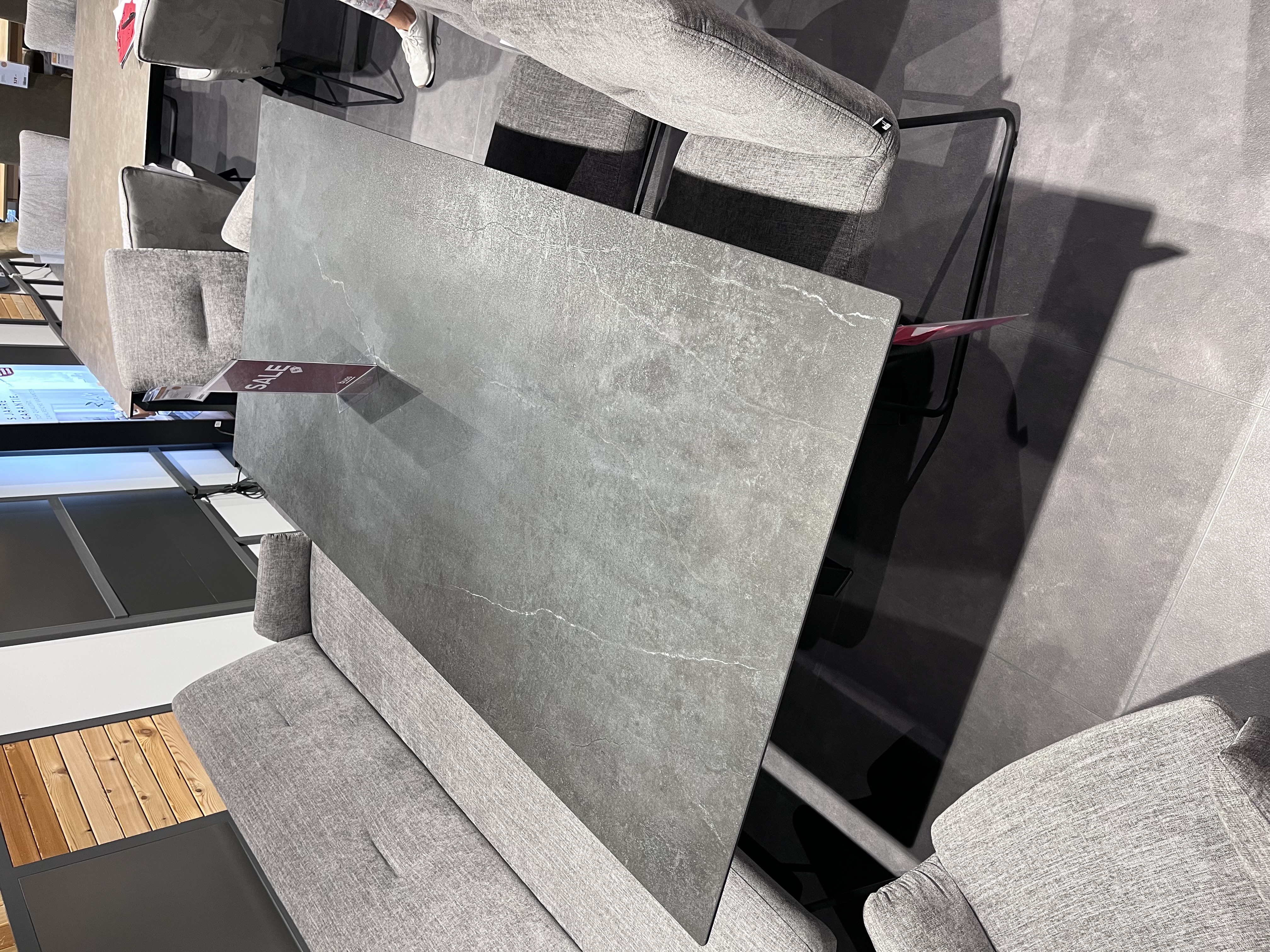 Musterring Esstisch NEVIO ca. B200 x H77 x T100 cm in Platte Keramik 1 Dekton
