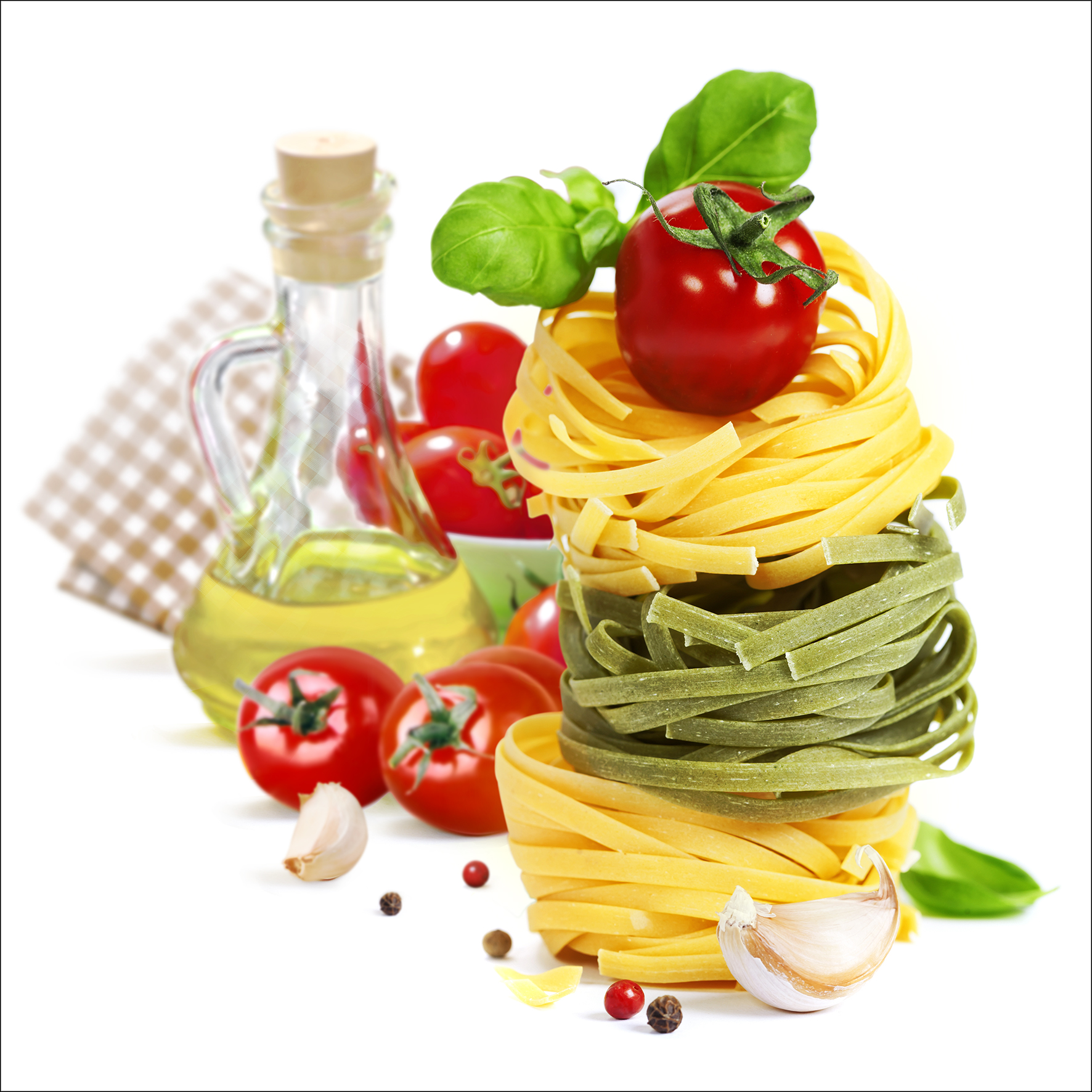 PRO ART Glas-Art 20x20cm Pasta Variation II