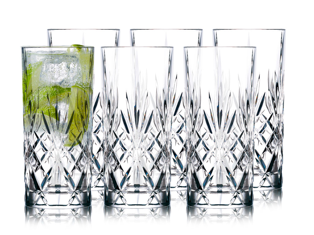F&H Highball MELODIA 0,036 Liter in Farbe Klar