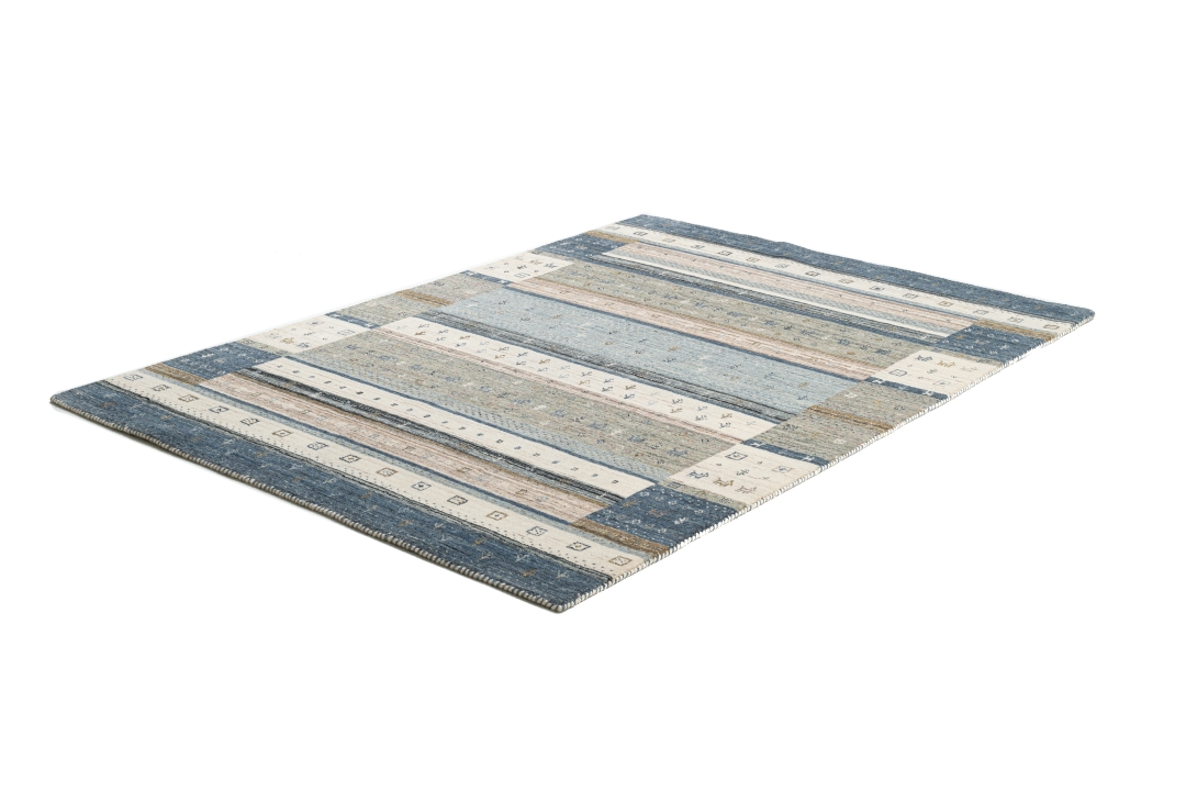 Theo Keller Teppich Memu ca. 120x180cm in Farbe Beige Multi