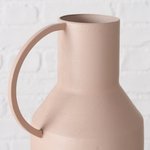 // Vase // Vaza // Eisen pulverbeschichtet // hellrosa // Höhe ca. 22 cm