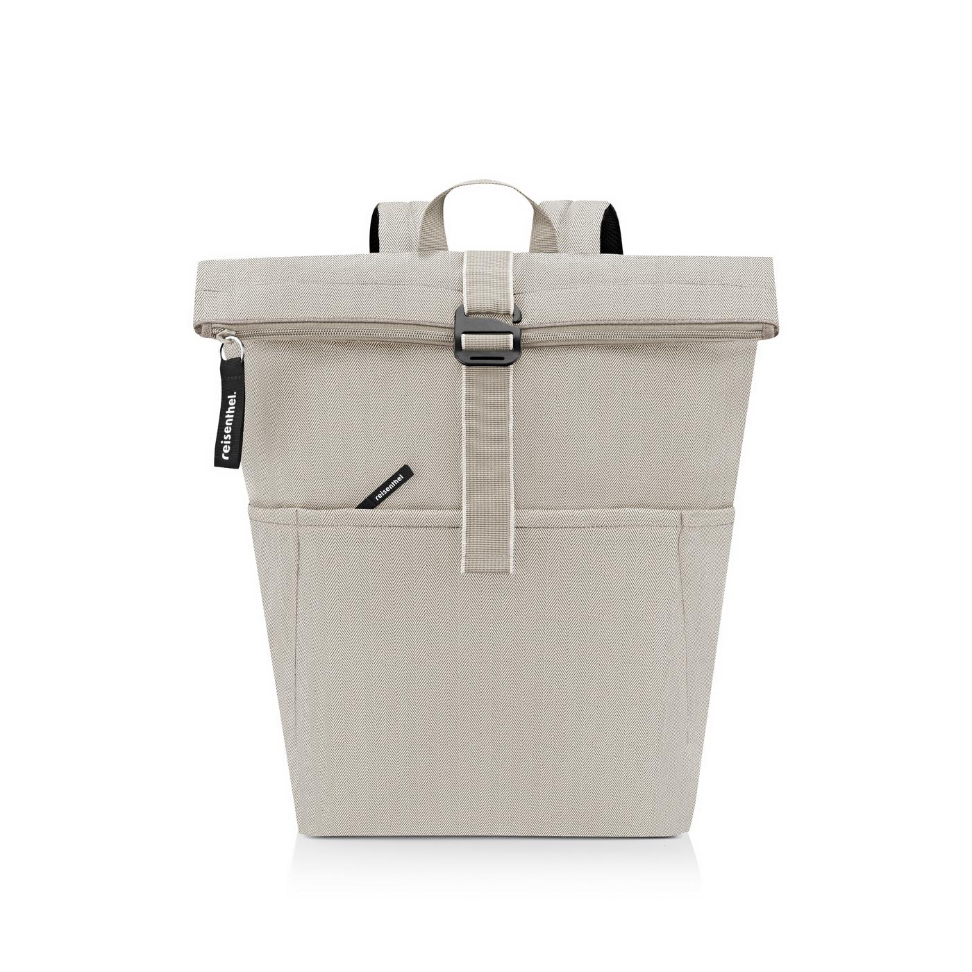 Reisenthel ROLLTOP BACKPACK in Farbe herringbone sand