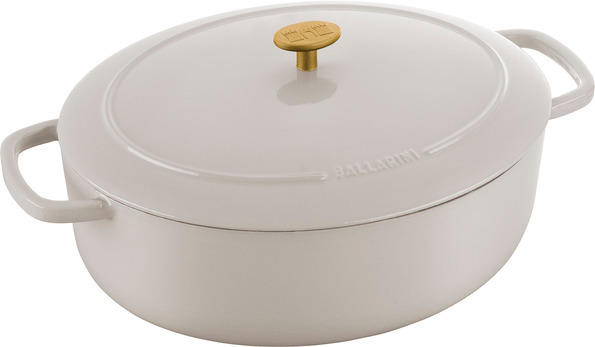 Ballarini Cocotte 37cm BELLAMONTE in Farbe Elfenbein-Weiß