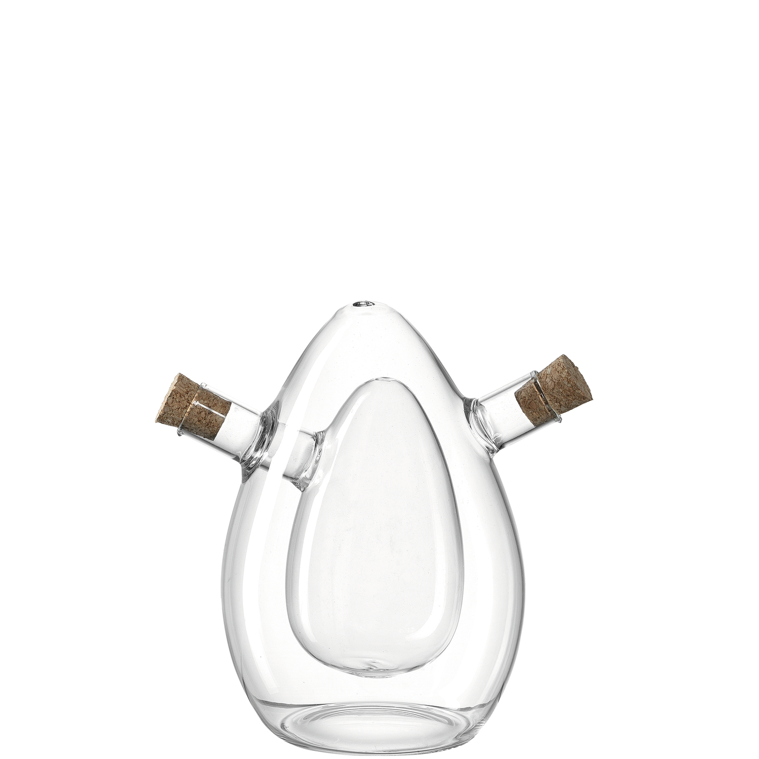 Leonardo Essig-/Öl-Flasche Cucina in Farbe klar