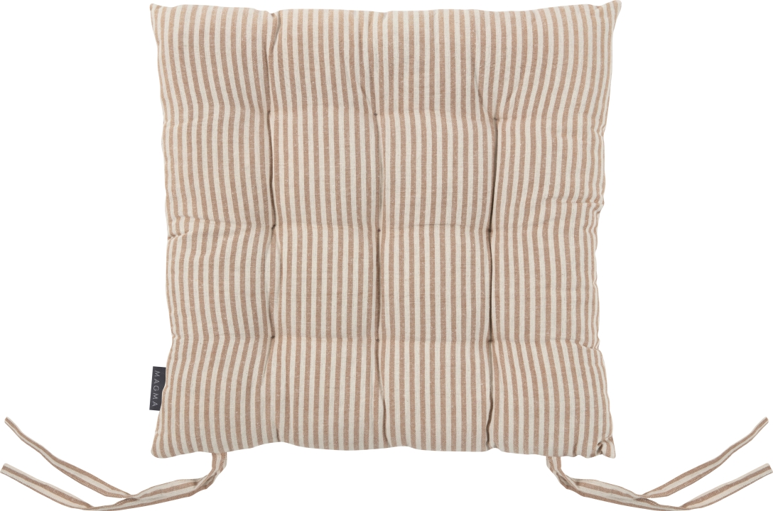 Magma Heimtex Stuhlkissen OSLO ca. 40x40cm in Farbe beige