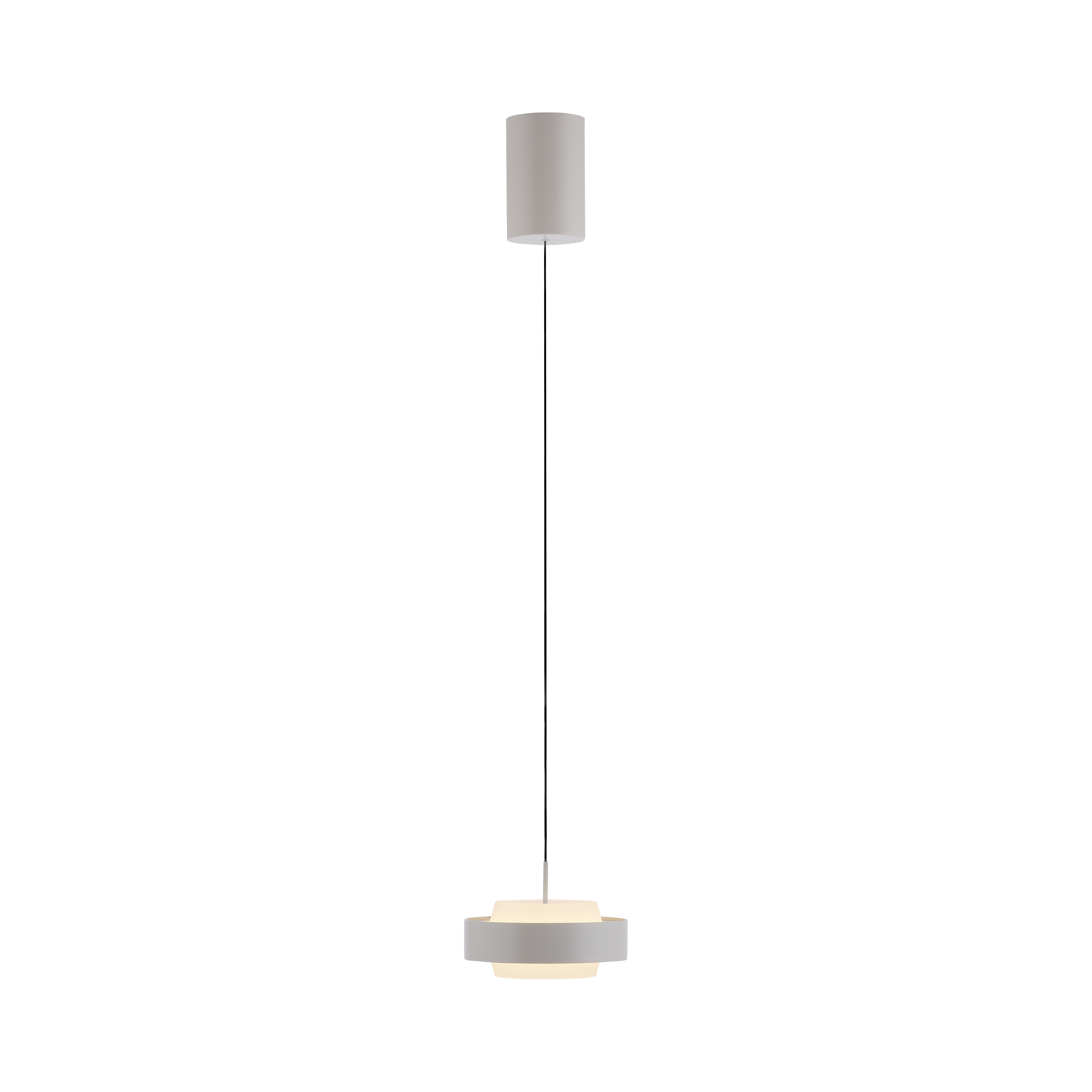 LED-Pendelleuchte ELMO in Sandbrise, pendant light, deckenleuchte, hängelampe, modern, neutralfarbe