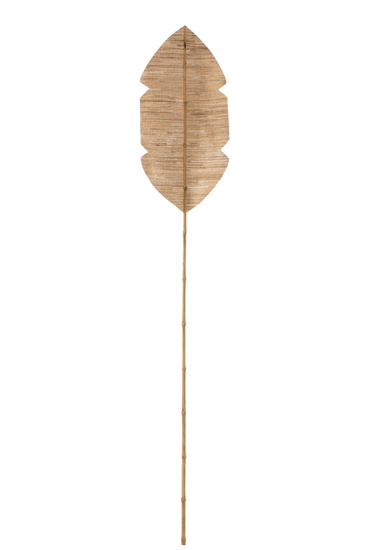Blatt in Naturell, Bamboo, Blatt, Pflanze, Waffe