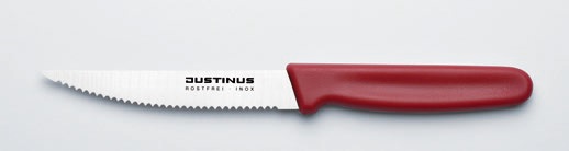 Steakmesser, 11cm Fine Cut roter Griff Steakmesser, 11cm Fine Cut roter Griff
