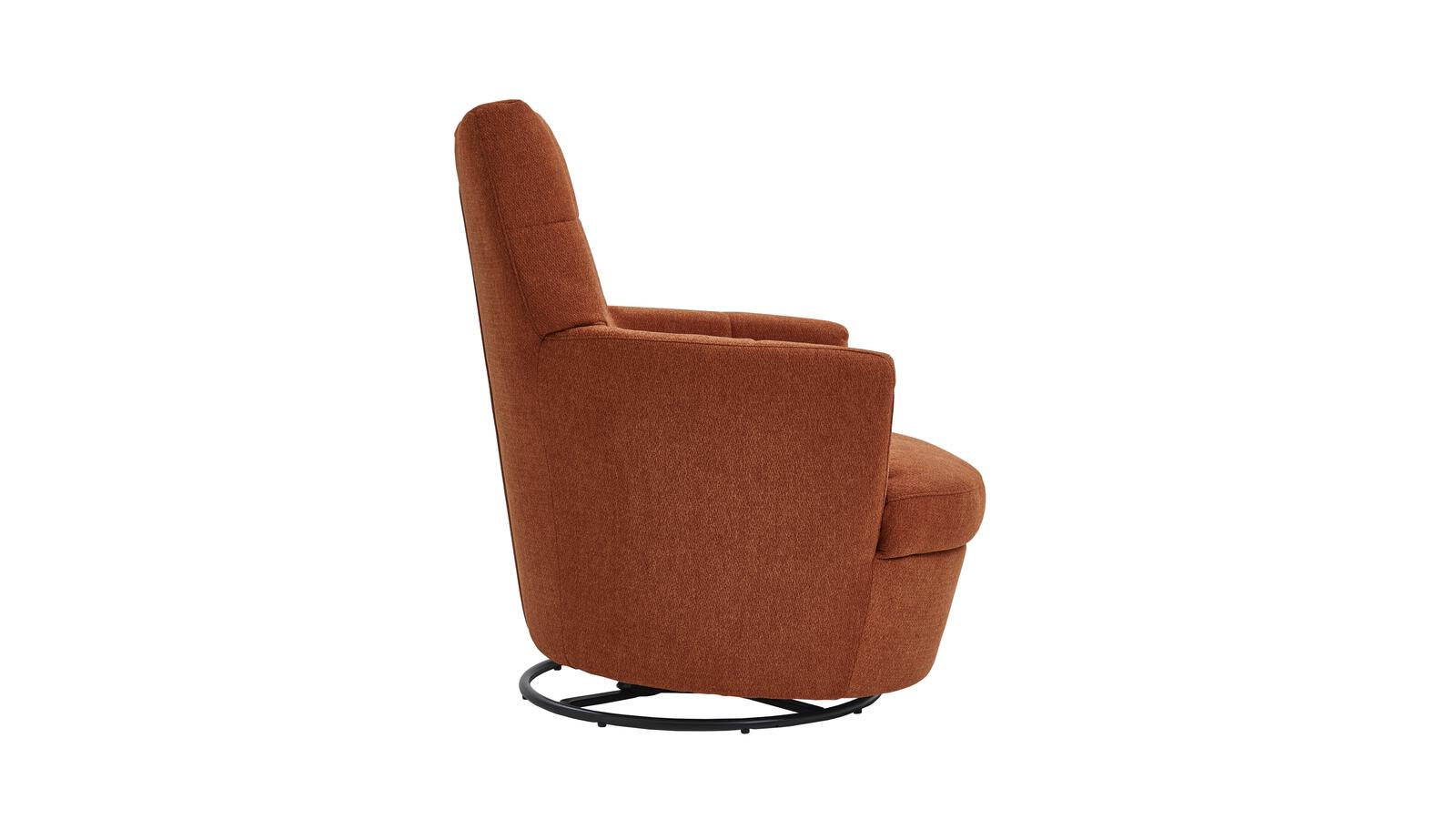 Sessel SE52 ca. ca. 80x93x92cm in Stoff orange