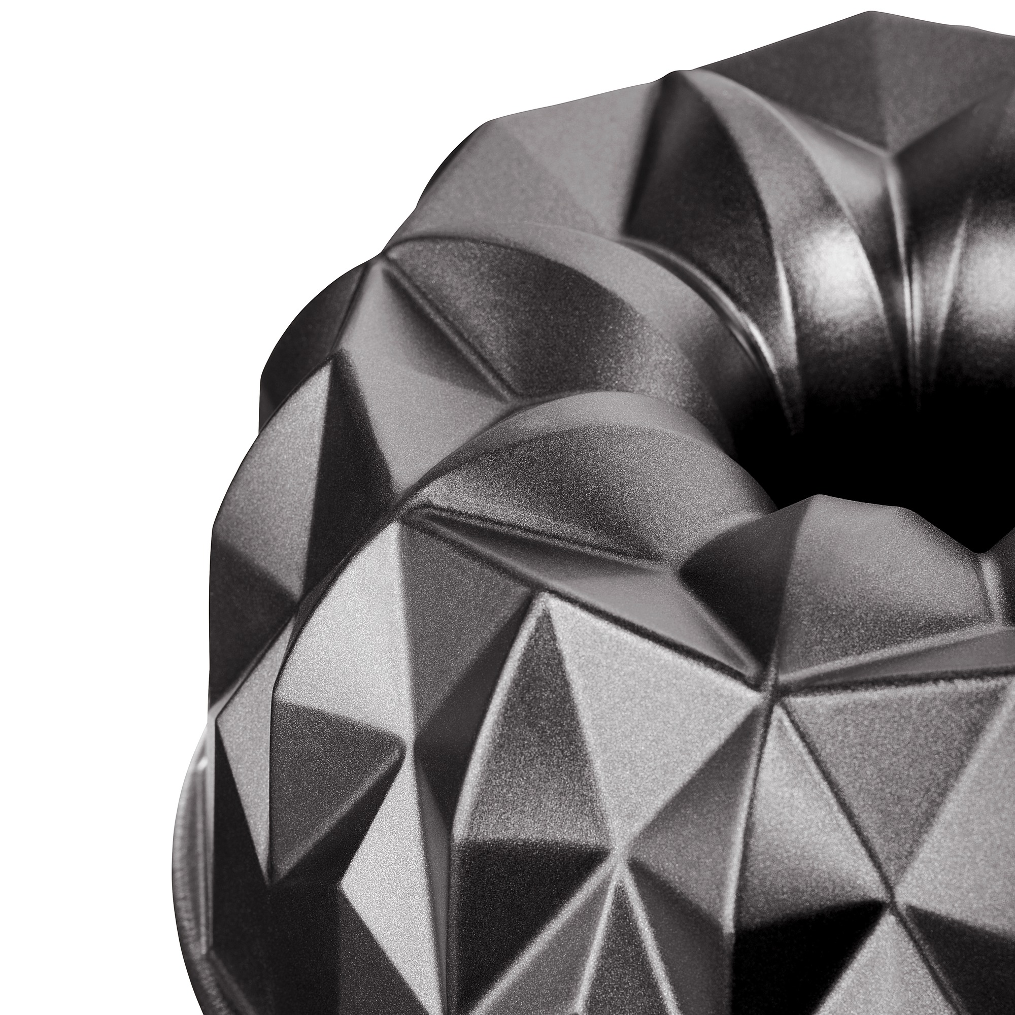 Kaiser Bundform, geometrisch in schwarz