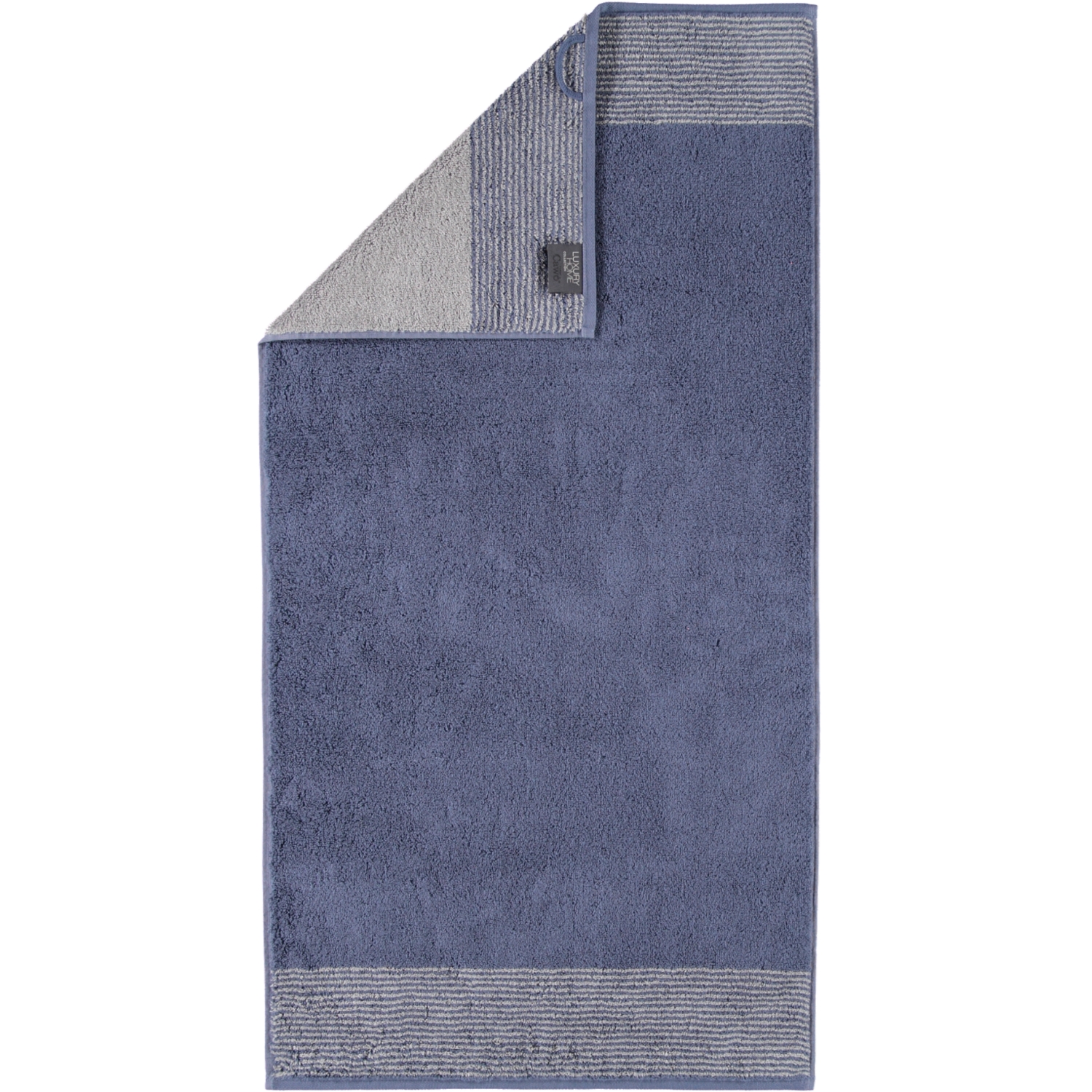 Cawö Handtuch TWO-TONE 50x100cm in Farbe nachtblau Cawö Handtuch TWO-TONE 50x100cm in Farbe nachtblau