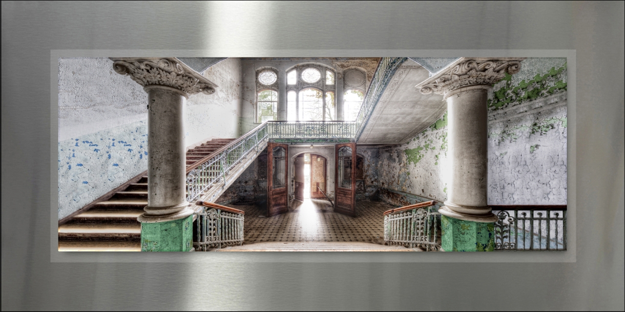 ProArt Double-Alu -Acryl bedruckt mit Aufsatz aus Acryl 100x50cm Mystic Corridor ProArt Double-Alu -Acryl bedruckt mit Aufsatz aus Acryl 100x50cm Mystic Corridor