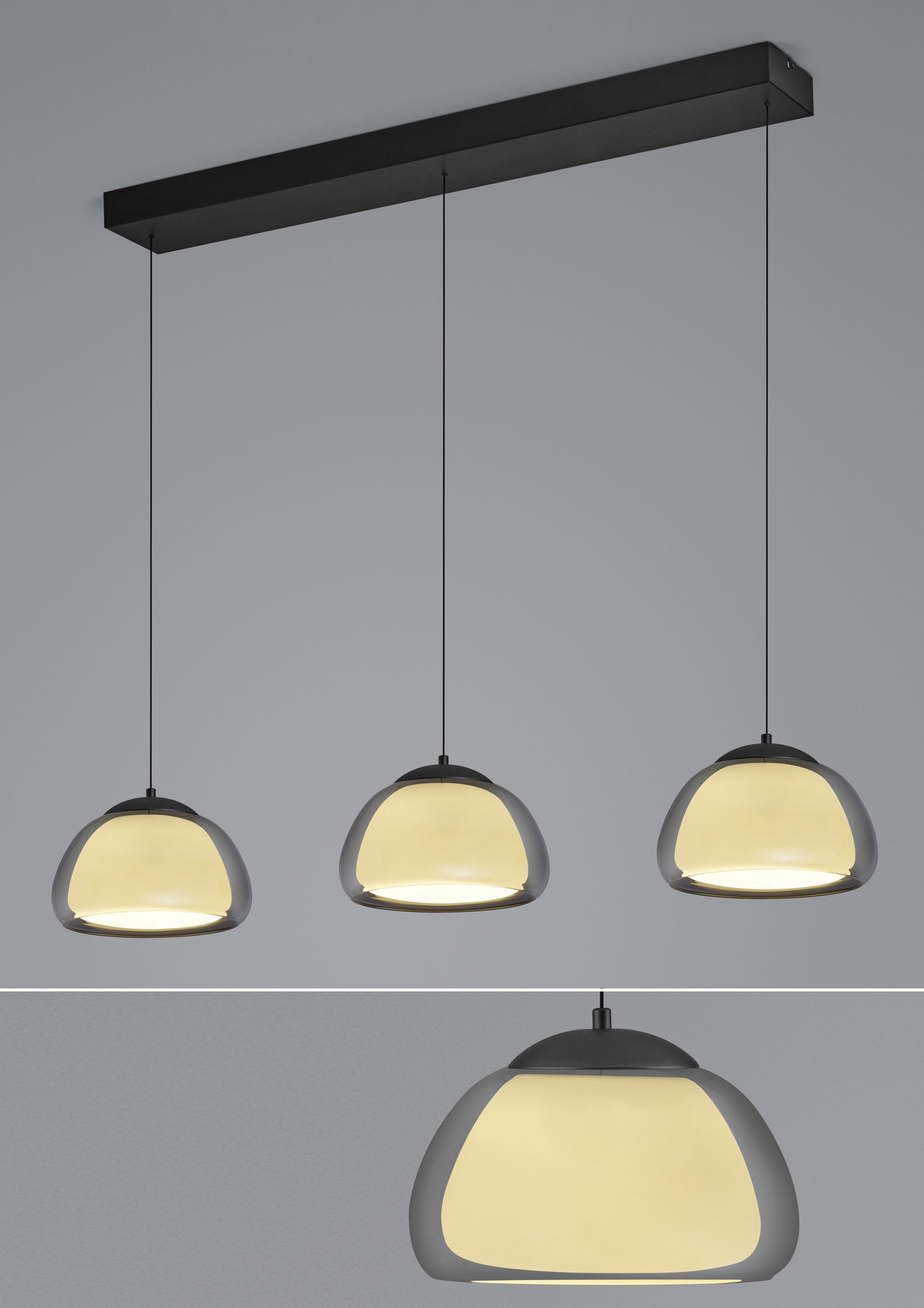 LED-Pendelleuchte LUXXO in 6 Schwarz
