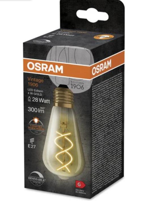 Vintage 1906 LED DIM 25 in 4,5 W/820 E27