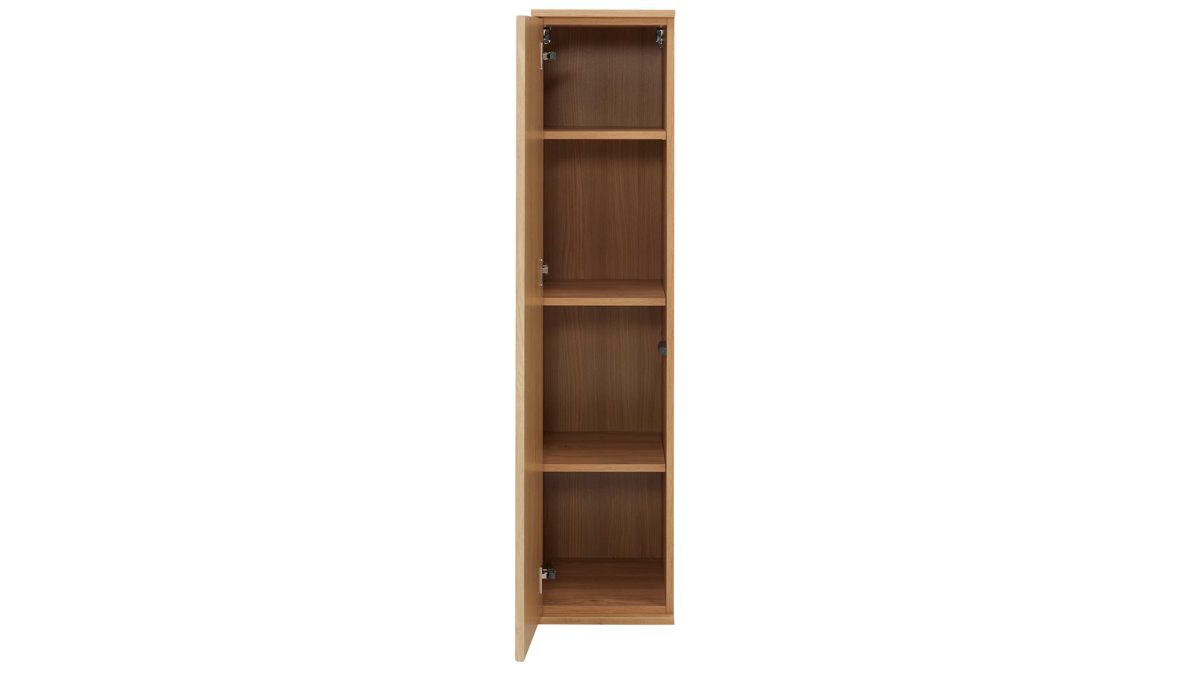 Interliving Wohnkombination IL 2031 in Dekor/Front Risseiche/ Regal grau matt Interliving Wohnkombination IL 2031 in Farbe Dekor/Front Risseiche/grau matt, Ablage, Holz, Mobiliar