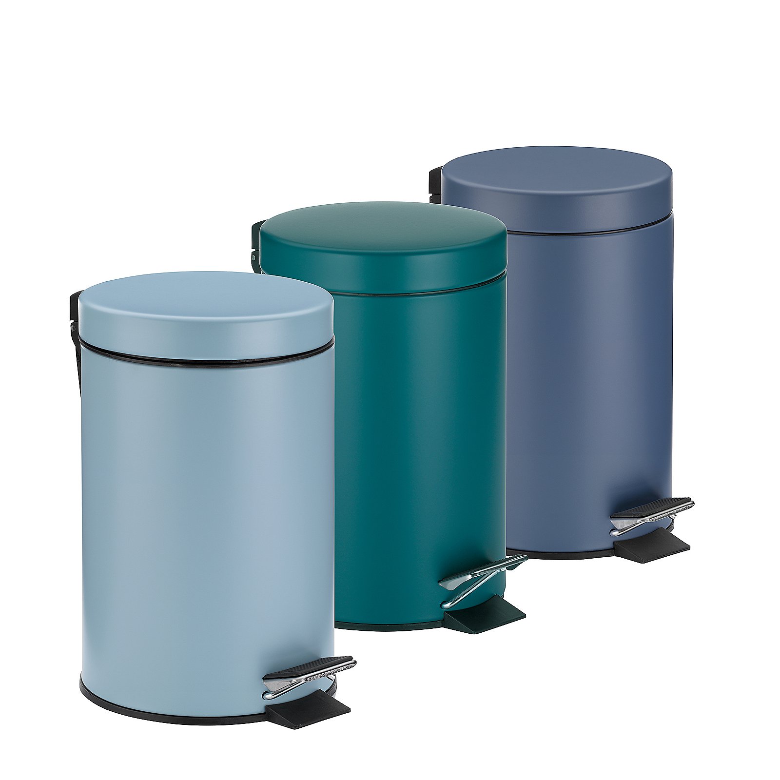 Kela Kosmetikeimer Monaco ROSE in Malvenblau Kela Kosmetikeimer Monaco ROSE in Malvenblau, Zinn, Kann, Mülleimer